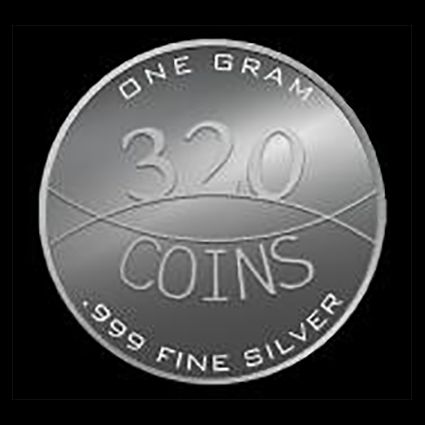 1 Gram .999 Fine Silver Monopoly "GO" – Collect $200 - 320 Coins