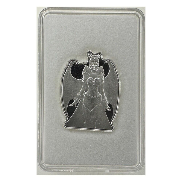 Vampiress / Vampire - Silver 5g .999 3d - 320 Coins