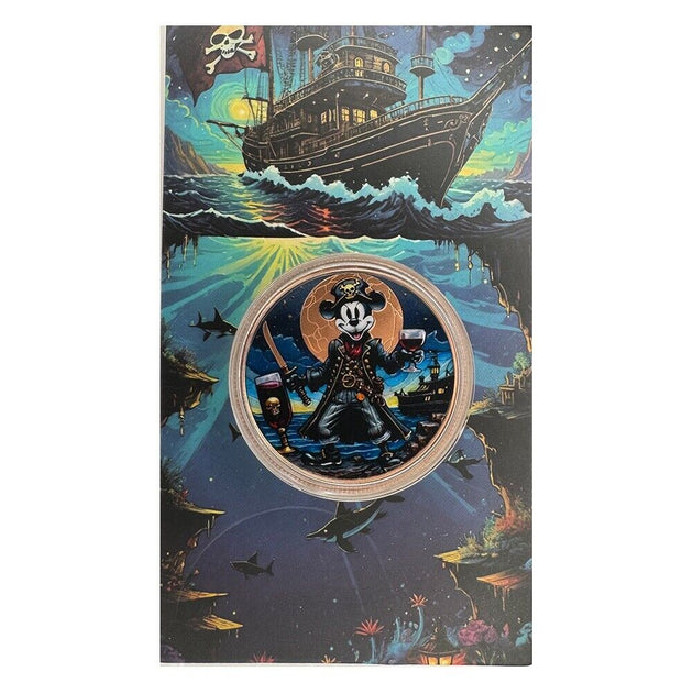 Steamboat Willie Pirate - 1oz .999 Copper - 320 Coins