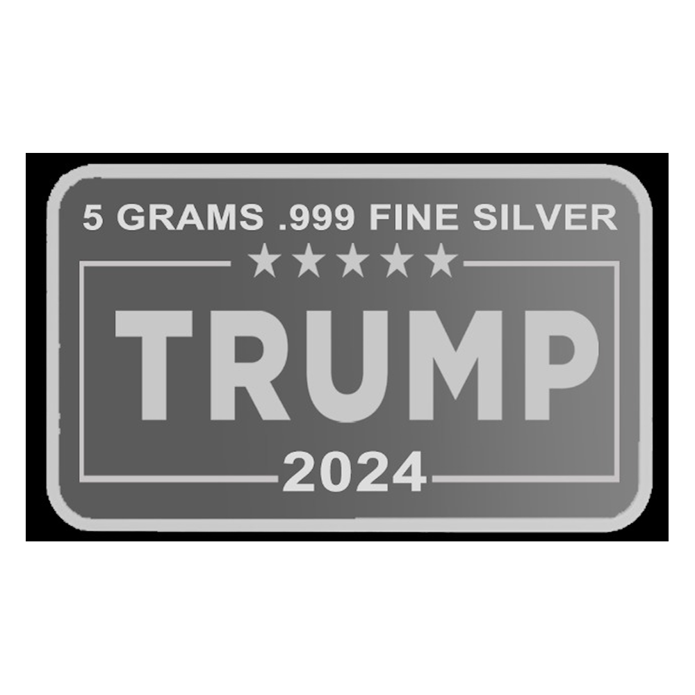 5g Silver Bar - Mc Trump Silver Artwork - Donald Trump - 320 Coins