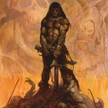 Barbarian artwork by Frazetta