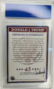 Donald Trump Making America Great Again Currency-Style Collectible Card - 320 Coins