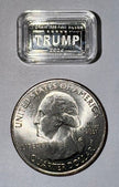 Trump - Fight, Fight, Fight 1g .999 Colored Silver Bar in Capsule - 320 Coins