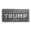 Trump Inside Trash Truck 5 Gram .999 Fine Silver Bullion – Limited Edition Collectible - 320 Coins