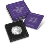 2022-W National Purple Heart Hall of Honor Proof Silver Dollar OGP & COA