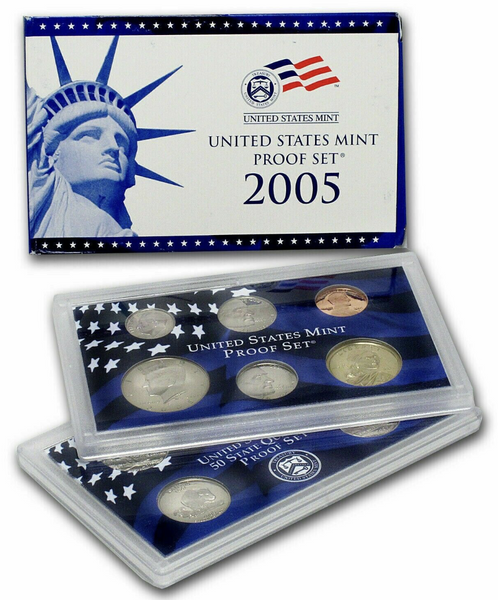 2005-S US Mint Proof Set Great Shape