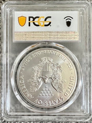 2021-P 1 oz Silver American Eagle First Day T1 MS-69 PCGS
