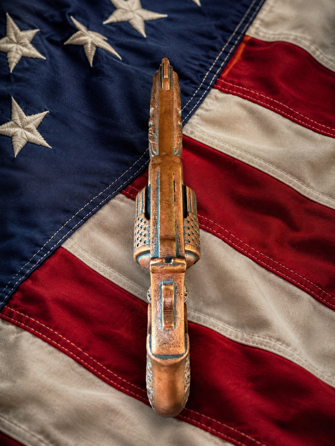 250th Anniversary Revolver — copper coin product photo