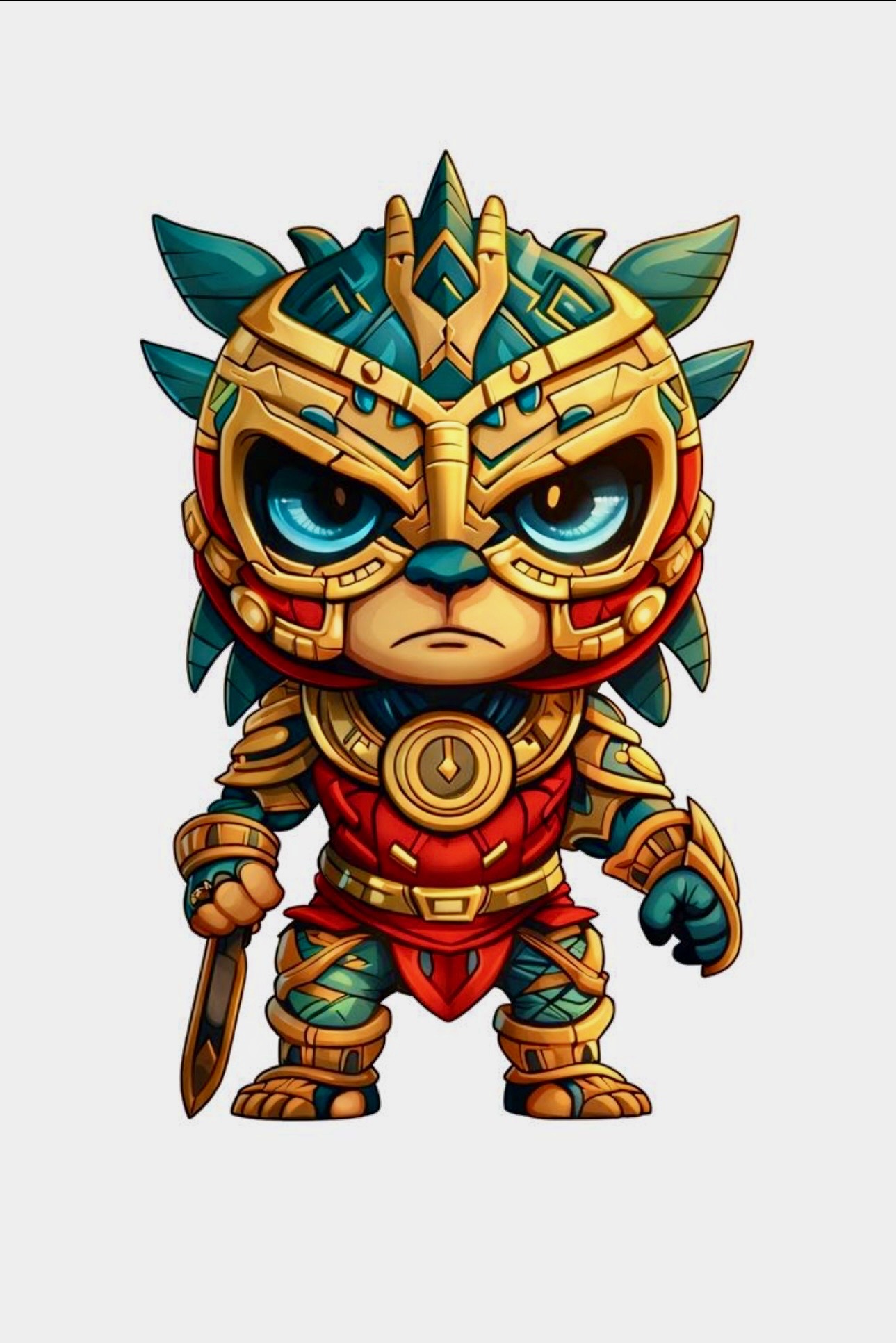 Aztecito — copper coin product photo