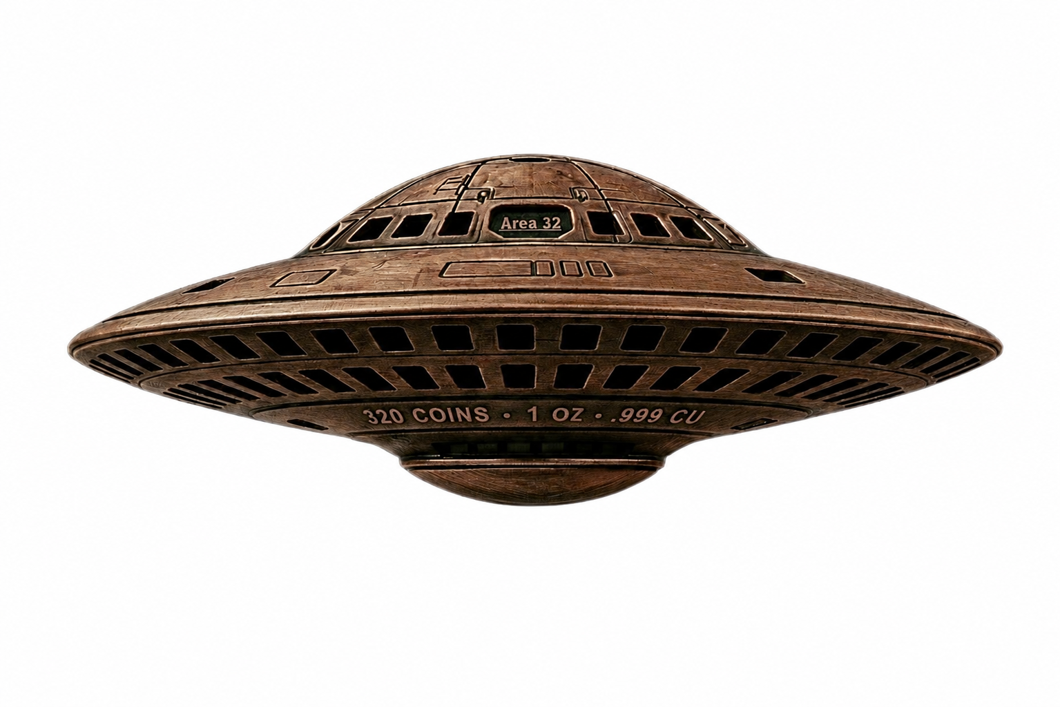 Area 32 Encounter 1oz .999 Copper — copper coin product photo