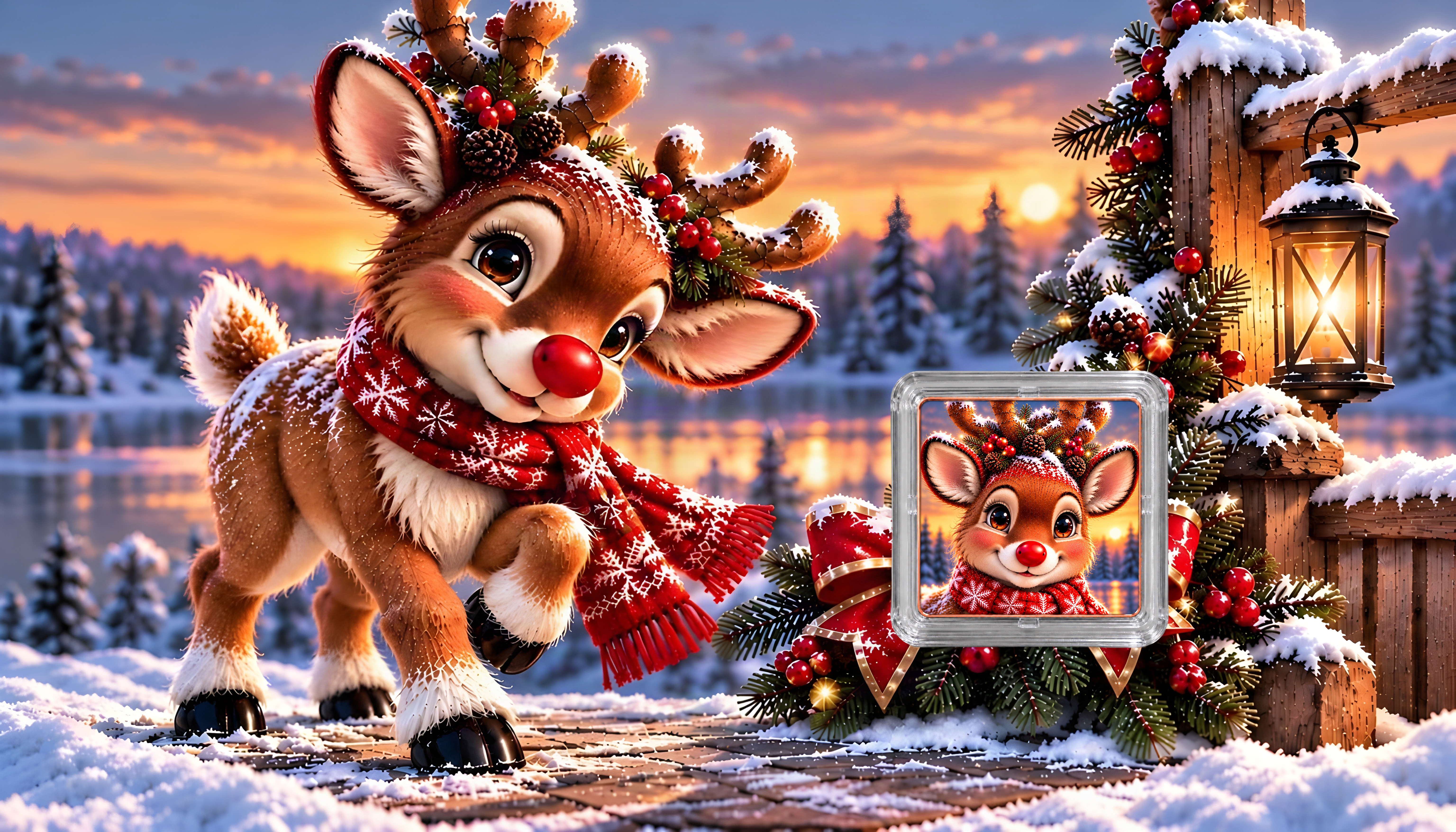 Deer-front